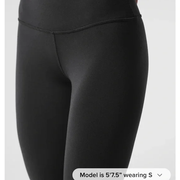 ALO Yoga Black Leggings xs - Picture 3 of 6